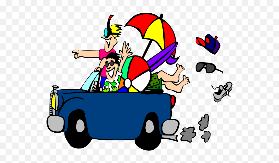 Trip Clipart Free Download - Clipart Beach Trip Png,Road Clipart Transparent