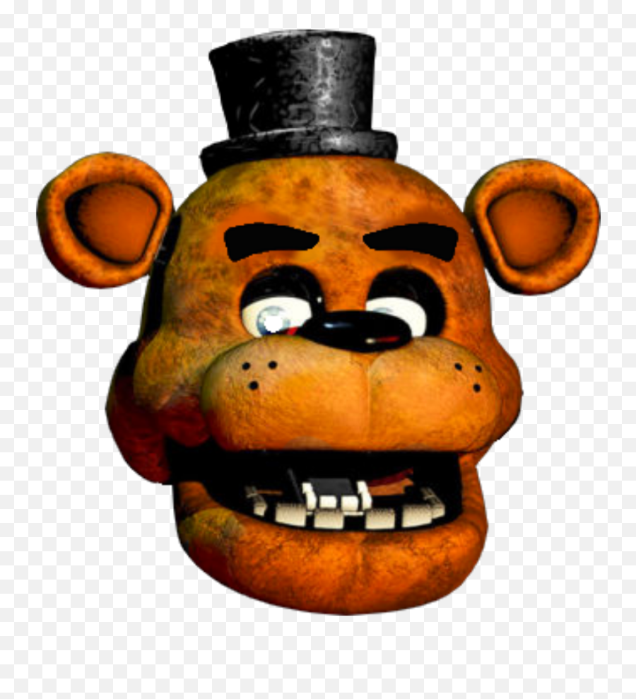 Freddy Freddyfazbear Fnaf Freetoedit - Five Nights At Freddy Fazbear Head Png,Fnaf Png