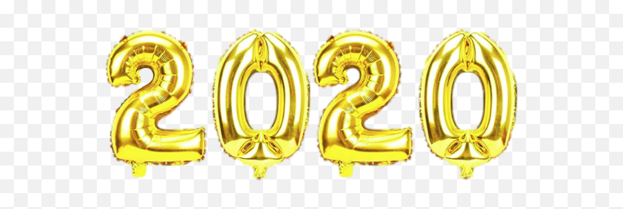 Happy New Year 2020 Balloons Transparent Png - Stickpng Transparent 2020 Balloons Png,Balloons Transparent Background