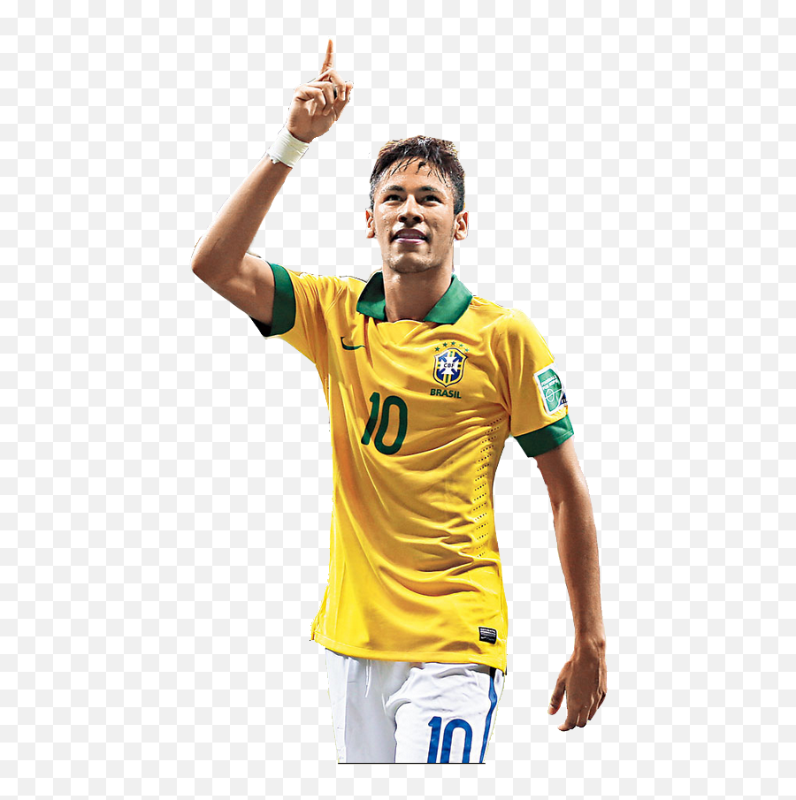 Download Fifa Brazil Neymar 2014 Cup National Football - Brazil Mens Soccer Transparent Png,Football Clipart Png