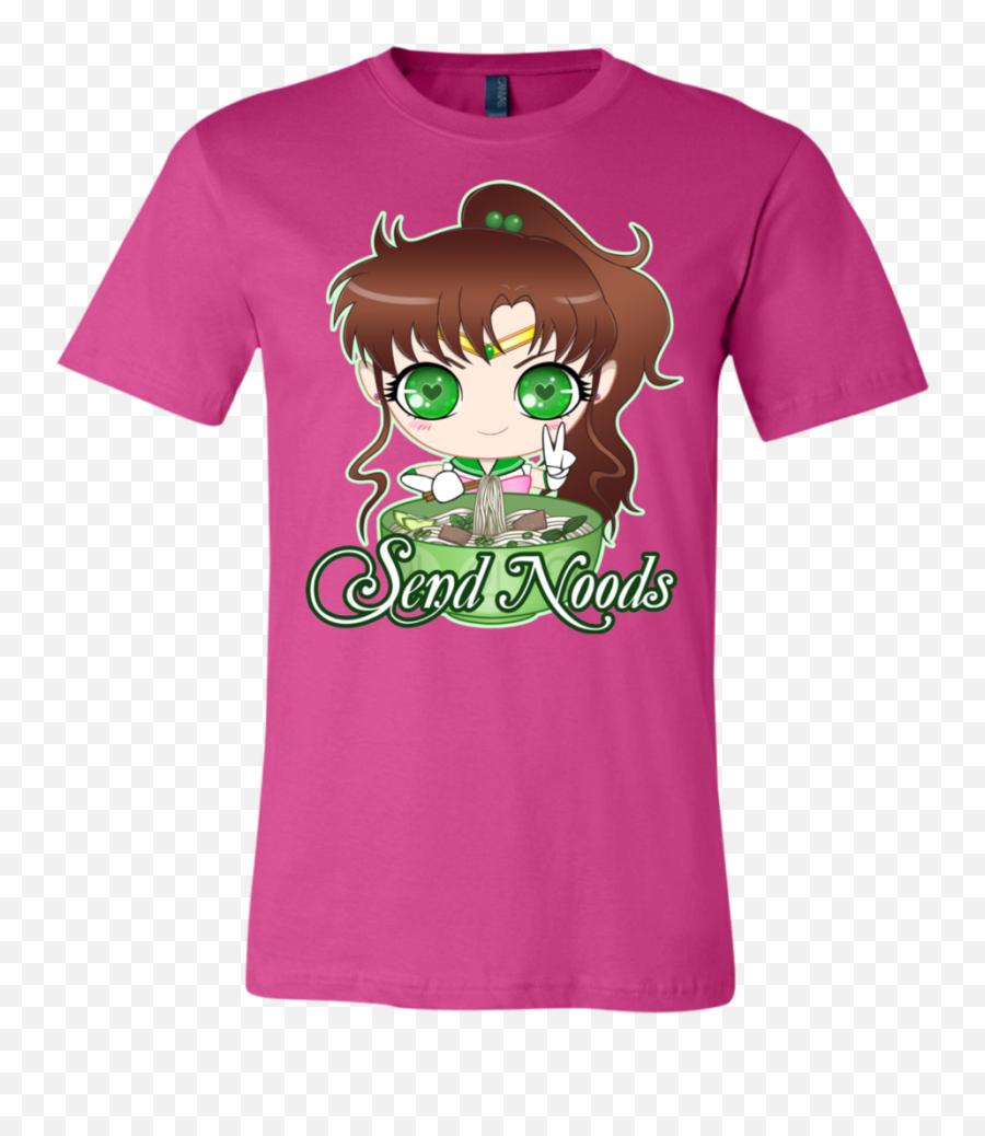 Download Sailor Jupiter Send Noods Bella Unisex Tee - Pink T Shirt Design Family Is Love Png,Brie Bella Png