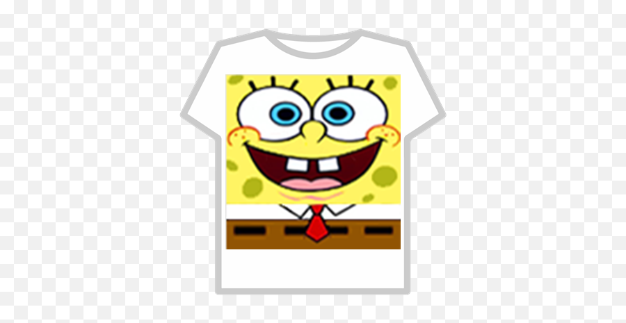Spongebob Facepng Roblox - Spongebob Squarepants Shirt Roblox,Roblox Face Png
