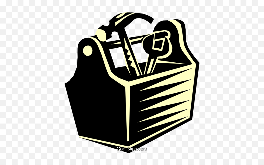 Toolbox Royalty Free Vector Clip Art Illustration - Indu0632 Clip Art Png,Toolbox Png