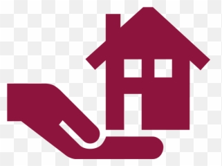 Dark Grey House - Real Estate Silhouettes Png Icon Transparent