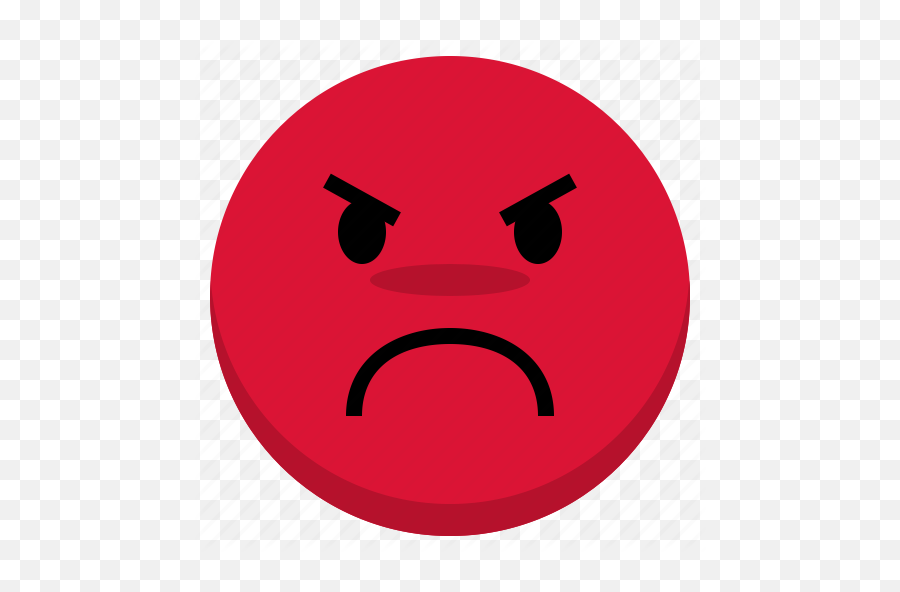 Angry Avatar Emoji Face Red Sad - Cerro Del Cubilete Png,Angry Face Emoji Png