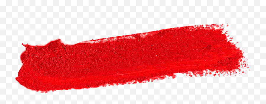 17 Red Lipstick Brush Stroke - Transparent Lipstick Smudge Png,Lipstick Mark Png