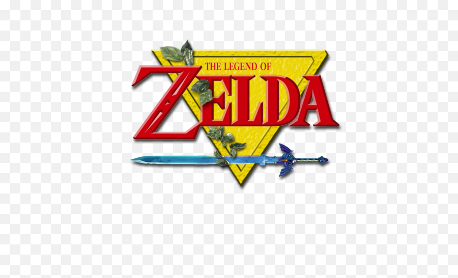 Zelda Graphic Png Transparent - Original Legend Of Zelda Logo,Zelda Triforce Png