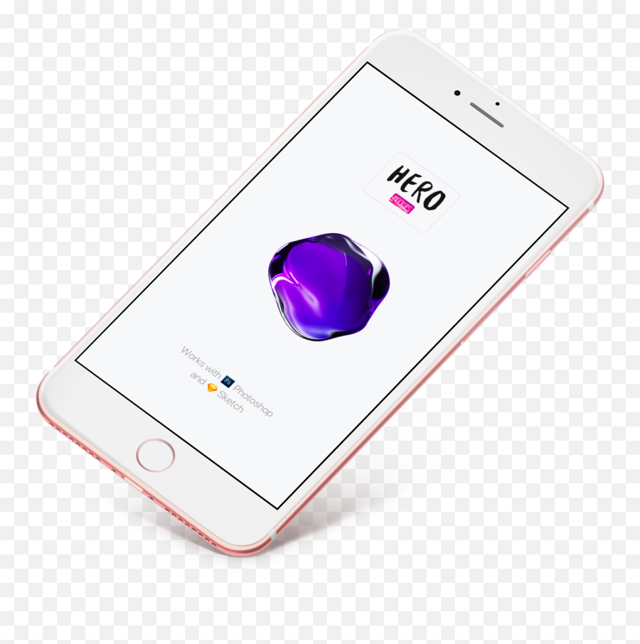 Hero Iphone 7 Plus Mockups Png Transparent Background
