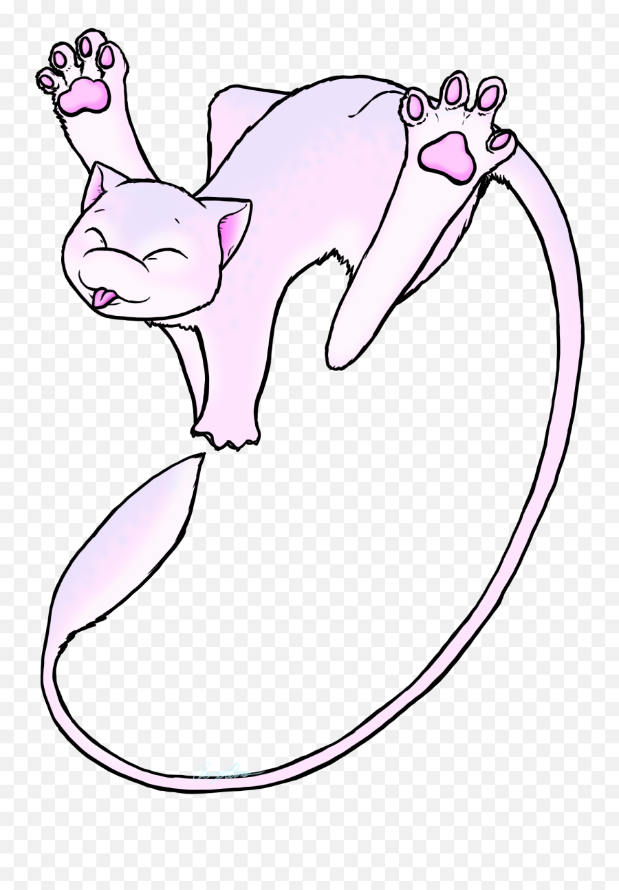 Download Silly Mew - Cartoon Full Size Png Image Pngkit Cartoon,Mew Png