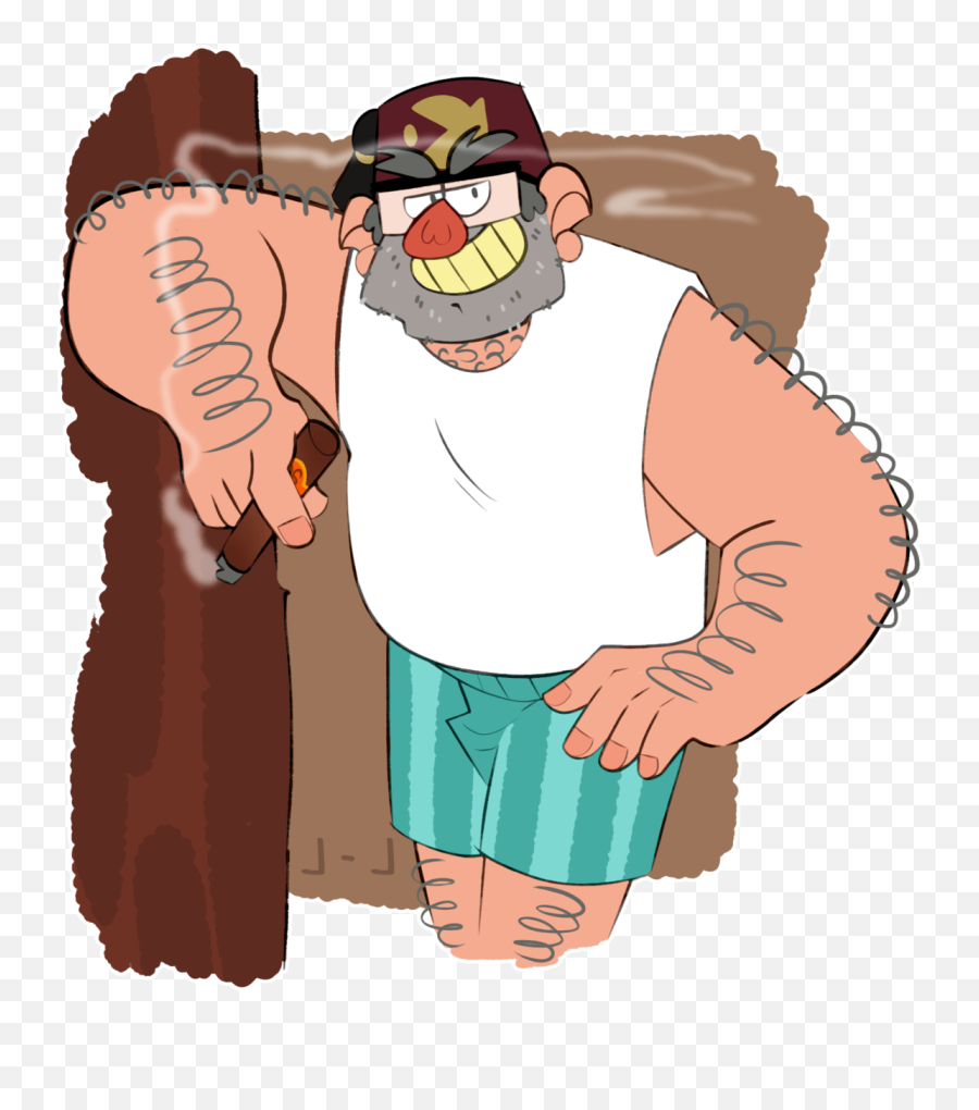 J - J Stone U2014 Just Foolinu0027 Around Cartoon Png,Grunkle Stan Png