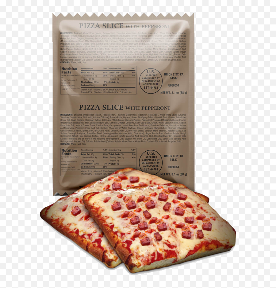 Pizza Slice With Pepperoni Package - Pizza Full Size Png Pepperoni,Slice Of Pizza Png