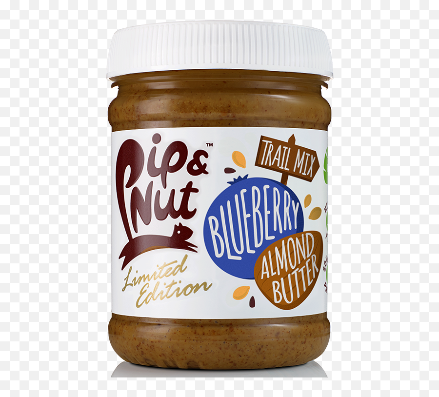 Pip U0026 Nut Debuts Blueberry Trail Mix Almond Butter In The Uk - Chocolate Spread Png,Butters Png