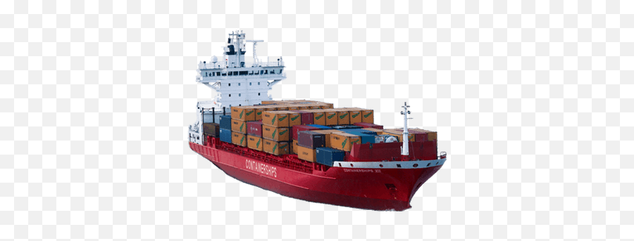 Container Ship Transparent Png - Cargo Ship Without Background,Ship Transparent