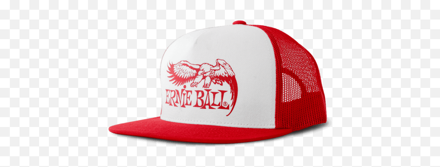 Ernie Ball Red And White Hat E - Ernie Ball Cap Png,Eb Logo