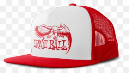 Ernie Ball Red And White Hat E - Ernie Ball Cap Png,Eb Logo