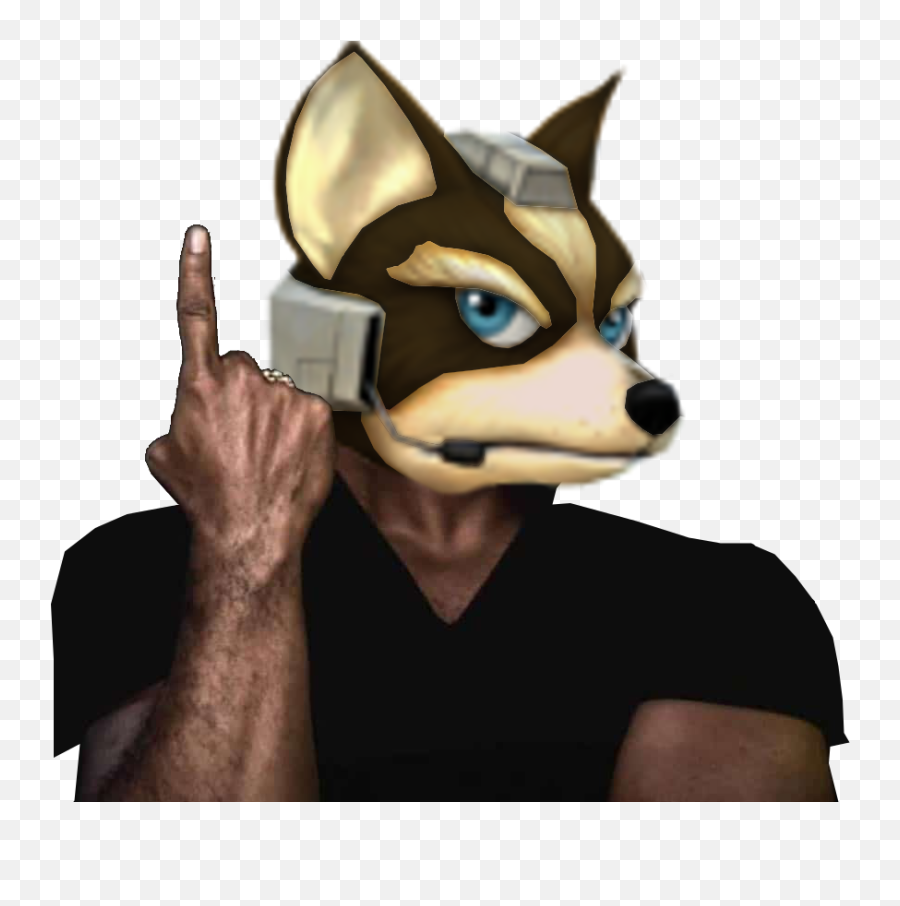 Download Sticker Starfox Fox Mccloud - Kaaris Png,Fox Mccloud Png