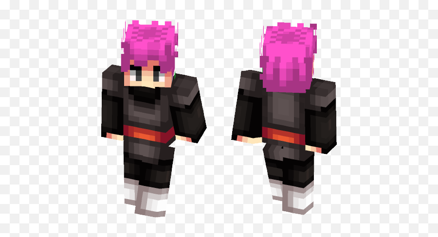 Download Goku Black Rose Minecraft Skin For Free - Minecraft Skin Black Suit Png,Goku Black Rose Png