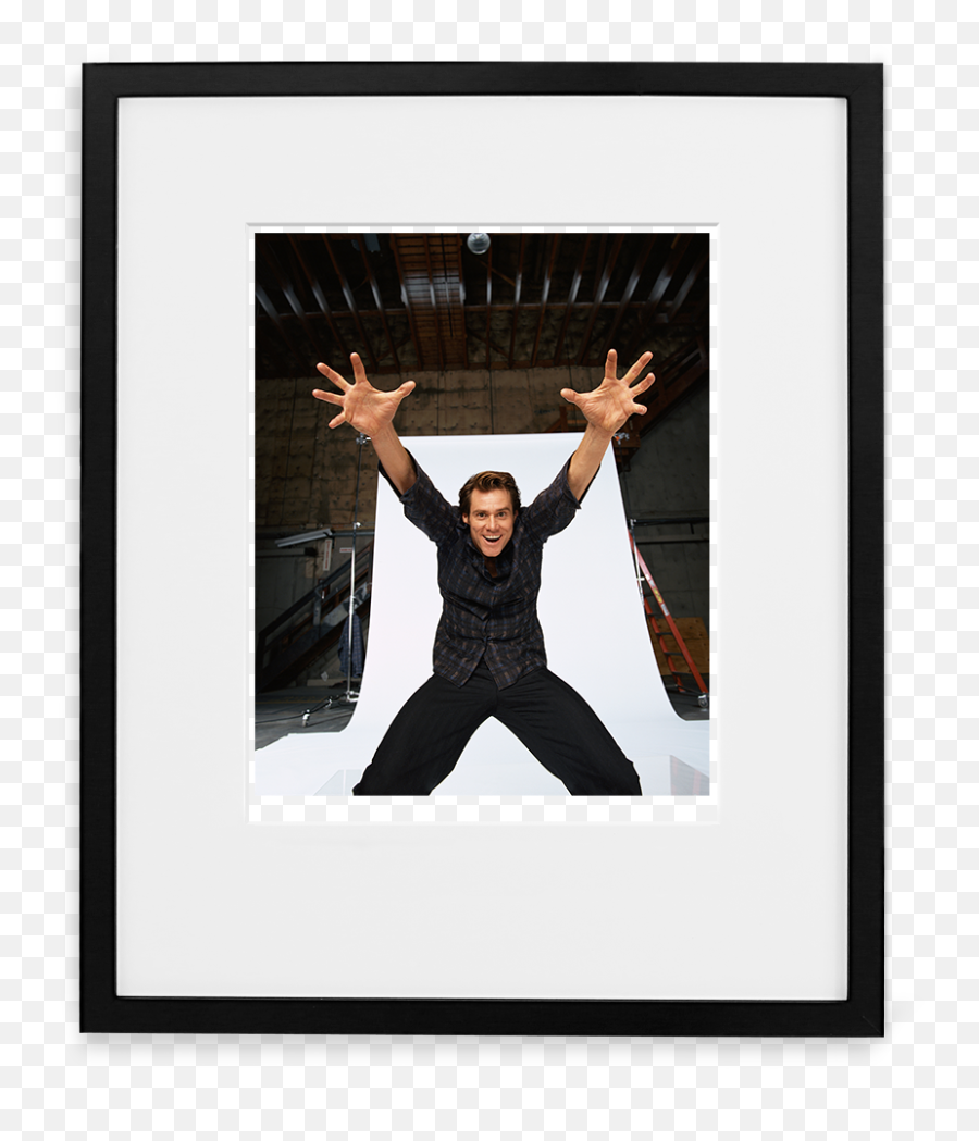 Jim Carrey 9 U2013 George Lange - Picture Frame Png,Jim Carrey Png