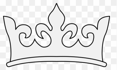 Crown - Traceable Heraldic Art Solid png