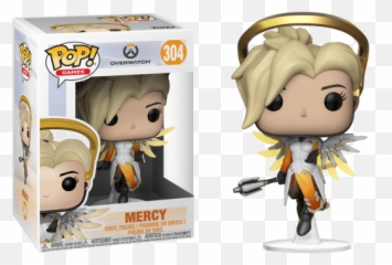 Funko Pop Overwatch Mercy Png Image - Overwatch Mercy Pop Figure,Mercy Overwatch Png
