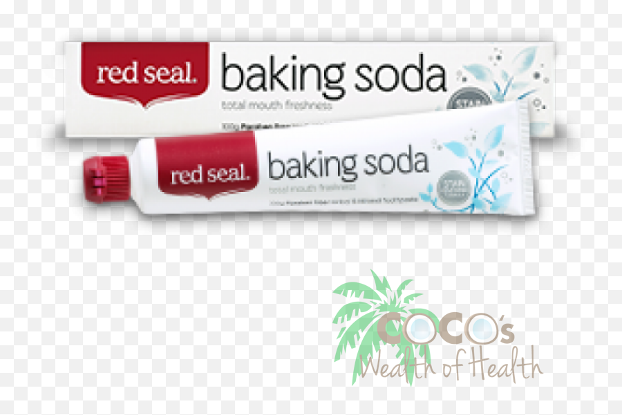 Baking Soda Toothpaste 100g By Red Seal - Lip Care Png,Baking Soda Png