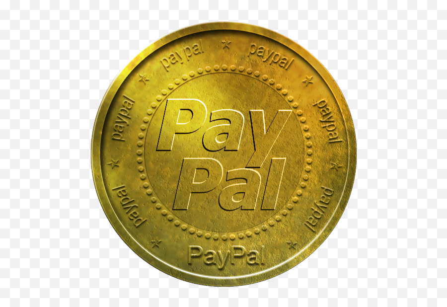Paypal Gold Coin Icon - Coin Png,Gold Coin Png