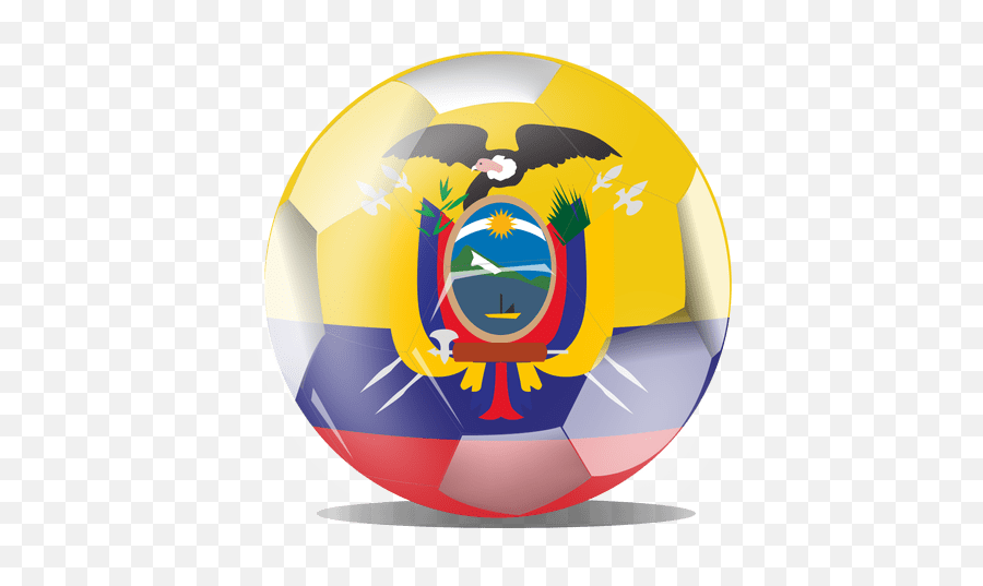 Ecuador Flag Football - Coat Of Arms Ecuador Png,Ecuador Flag Png