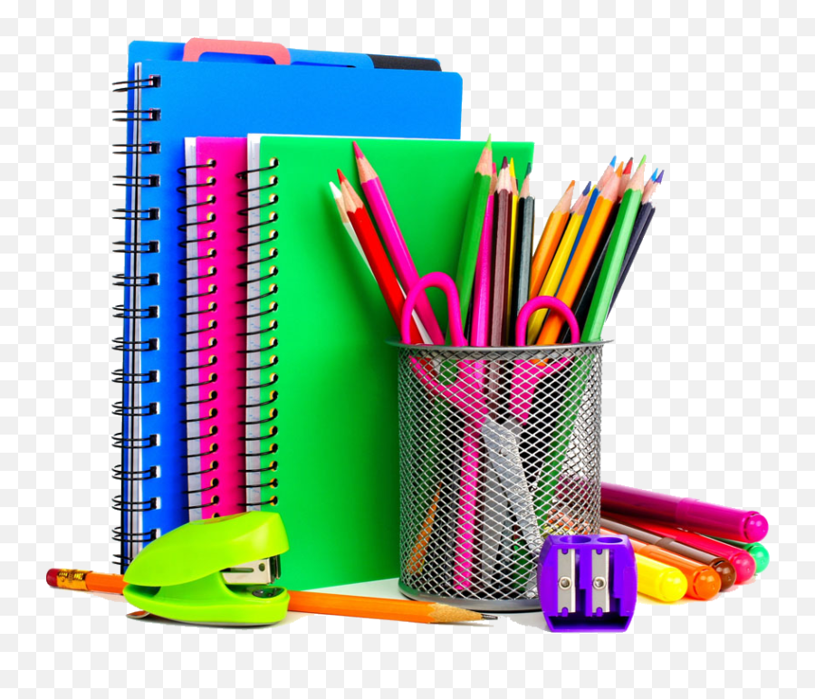 Free Png Back To School - Transparent Background Stationery Png,School Books Png