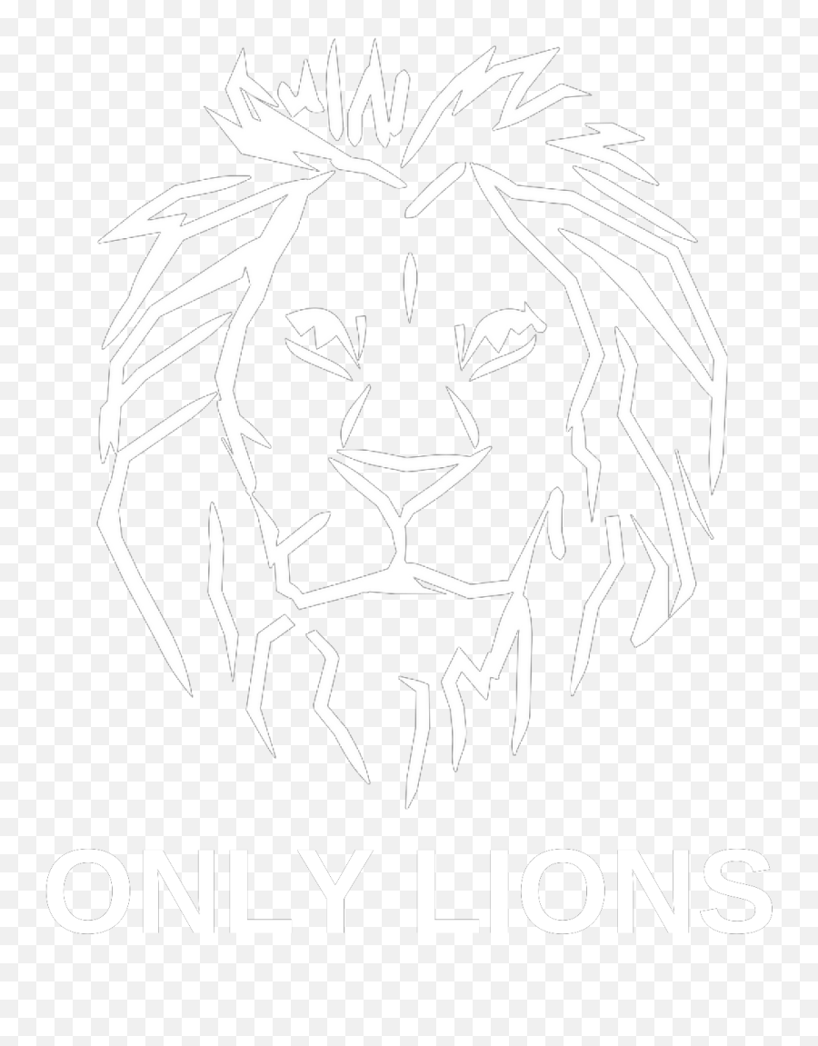 Only Lions - Only Lions Illustration Png,Lions Logo Png