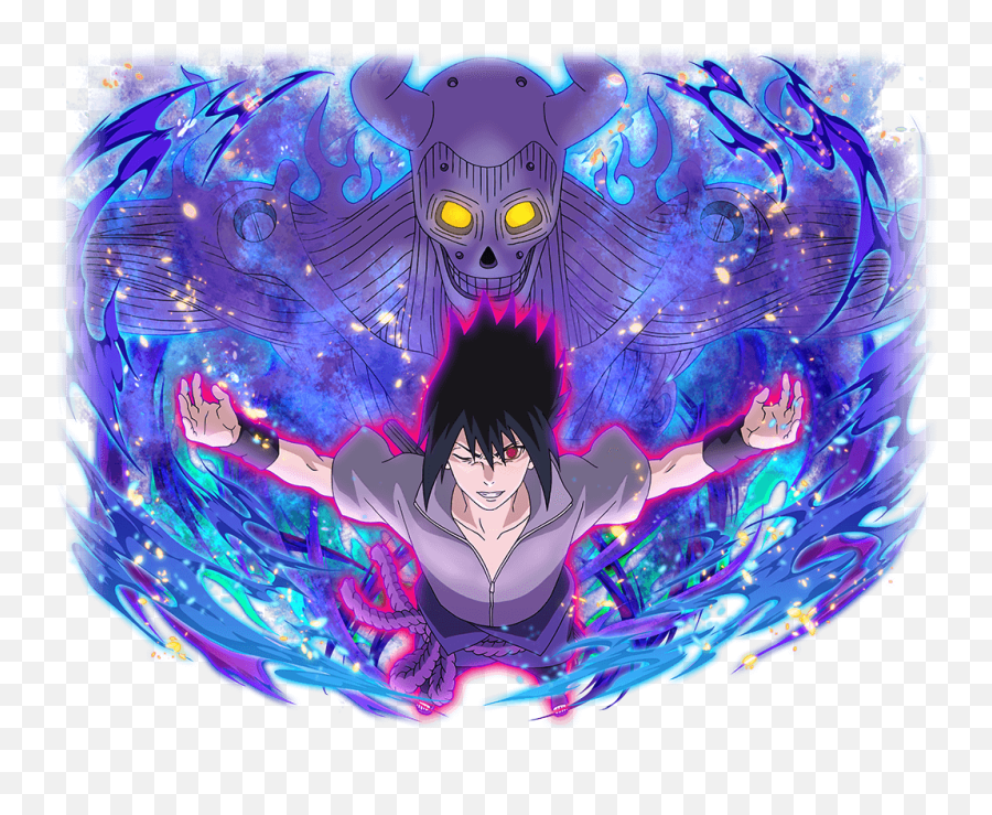 Sasuke Uchiha Darkness Of Deep Hatred - Ultimate Ninja Blazing X Sasuke Susanoo Naruto Blazing Png,Sasuke Uchiha Png