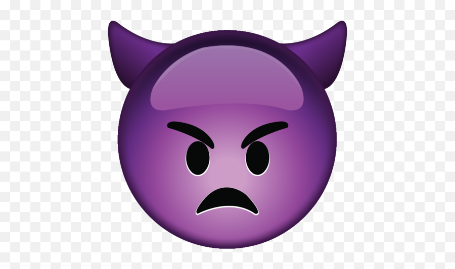 Angry Devil Emoji Download All Apple - Transparent Devil Emoji Png,Apple Icon Emoji
