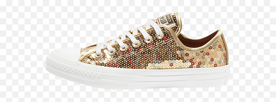 Sequin Converse Off - Gold Sequin Converse Png,Converse Icon Loaded Weapon