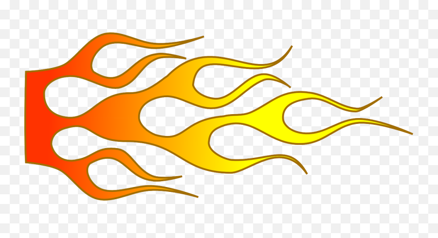 Fire Car Flame - Hot Rod Flames Clip Art Png,Fire Vector Png
