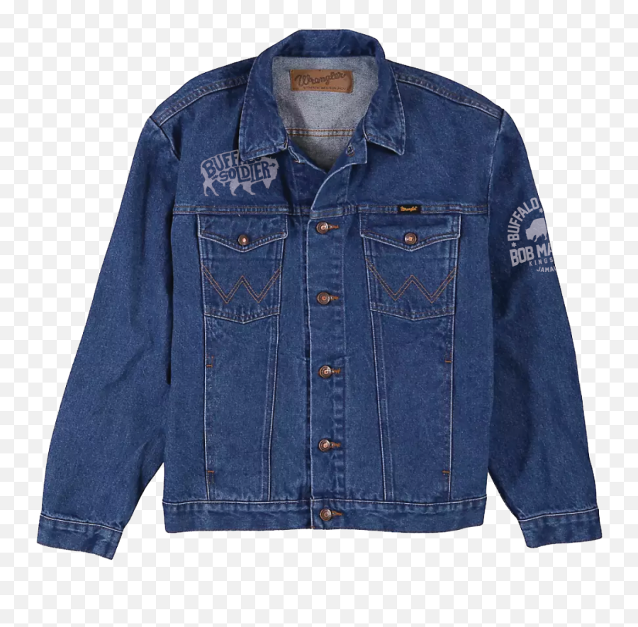 Buffalo Soldier X Wrangler Jacket - Buffalo Soldier X Wrangler Jacket Png,Buffalo Icon Apparel