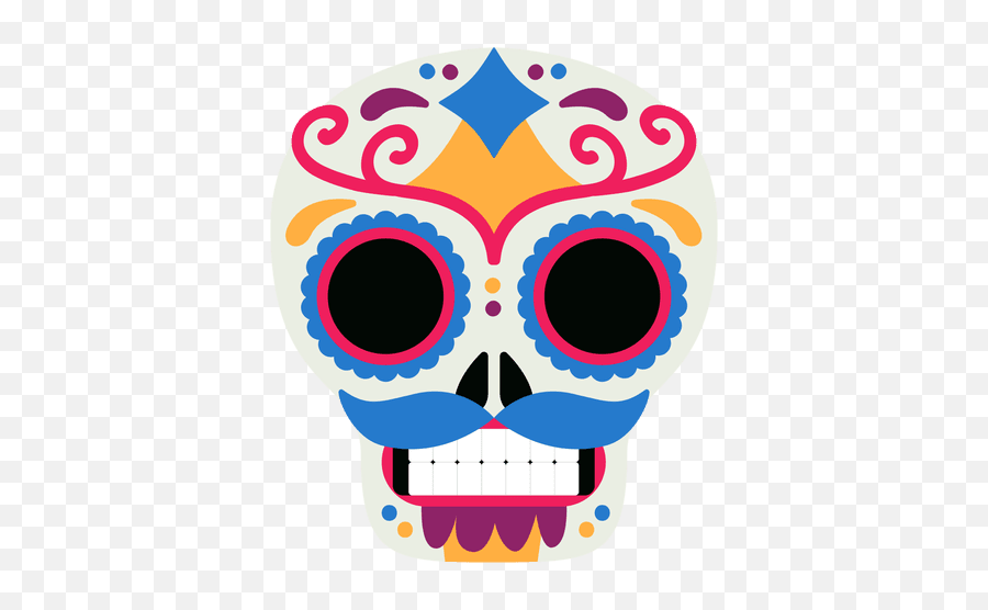 Mexico Skull Dead Day - Imagenes Dia Del Muerto Png,Mexico Png