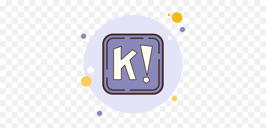 Kahoot Icon In Circle Bubbles Style - Icono De Kahoot Png,Icon Quiz Games
