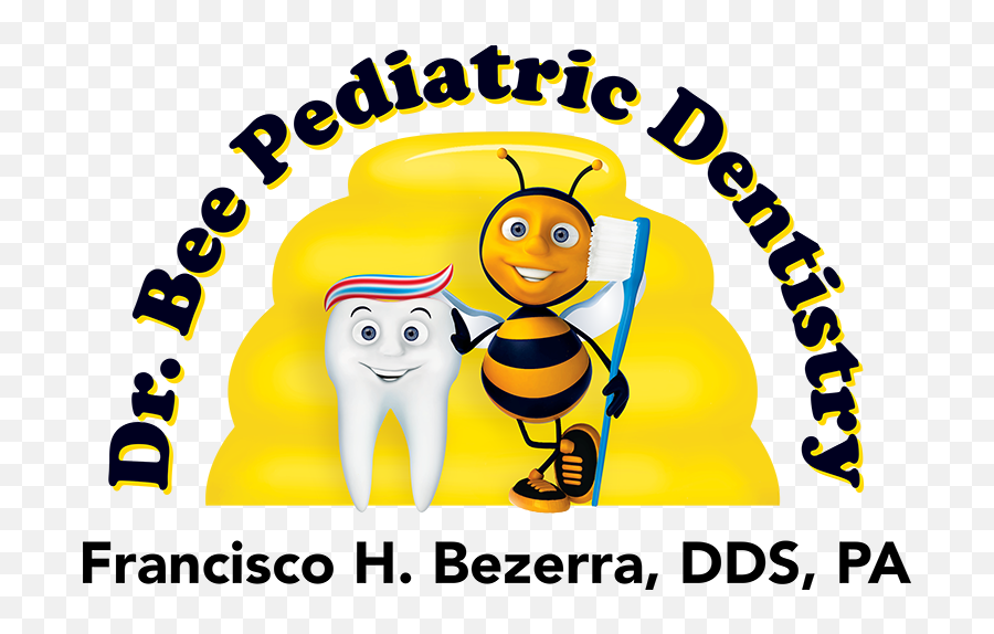 Download Dr Bee Logo Vector Print Flat - Dr Bee Pediatric Dr Bee Pediatric Dentistry Png,Bee Icon Vector