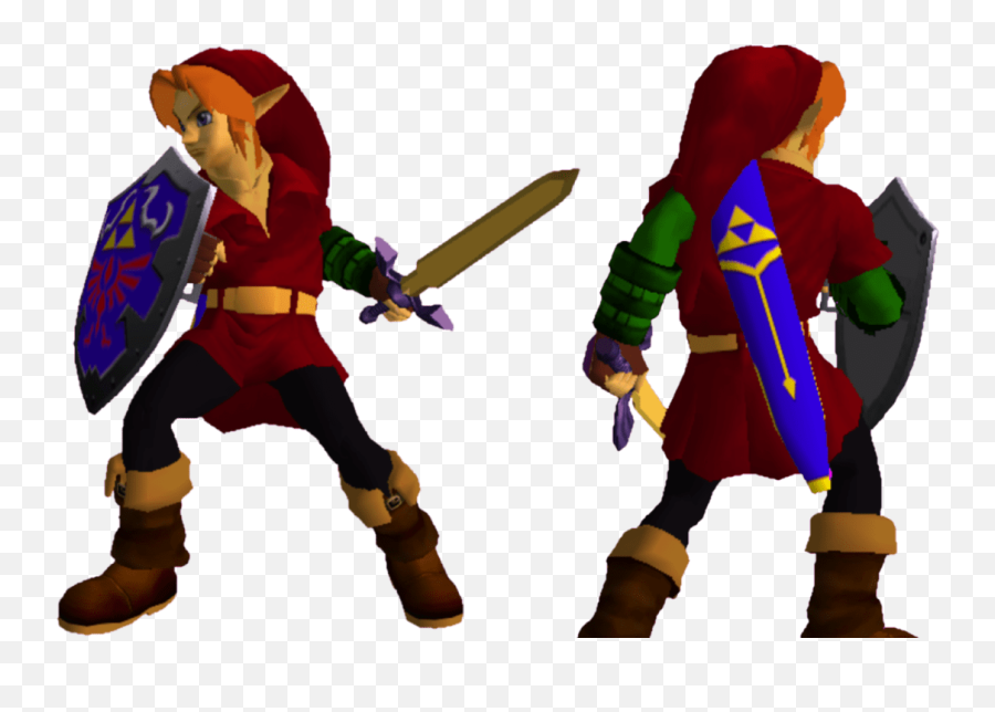 A Link Between Worlds Red Tunic U2013 Ssbm Textures - Fictional Character Png,Melee Icon