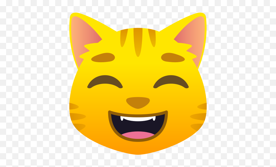 Emoji Smiling Cat With Happy Eyes Wprock - Ramen Hakata Lewisville Png,Scremaing Face Icon