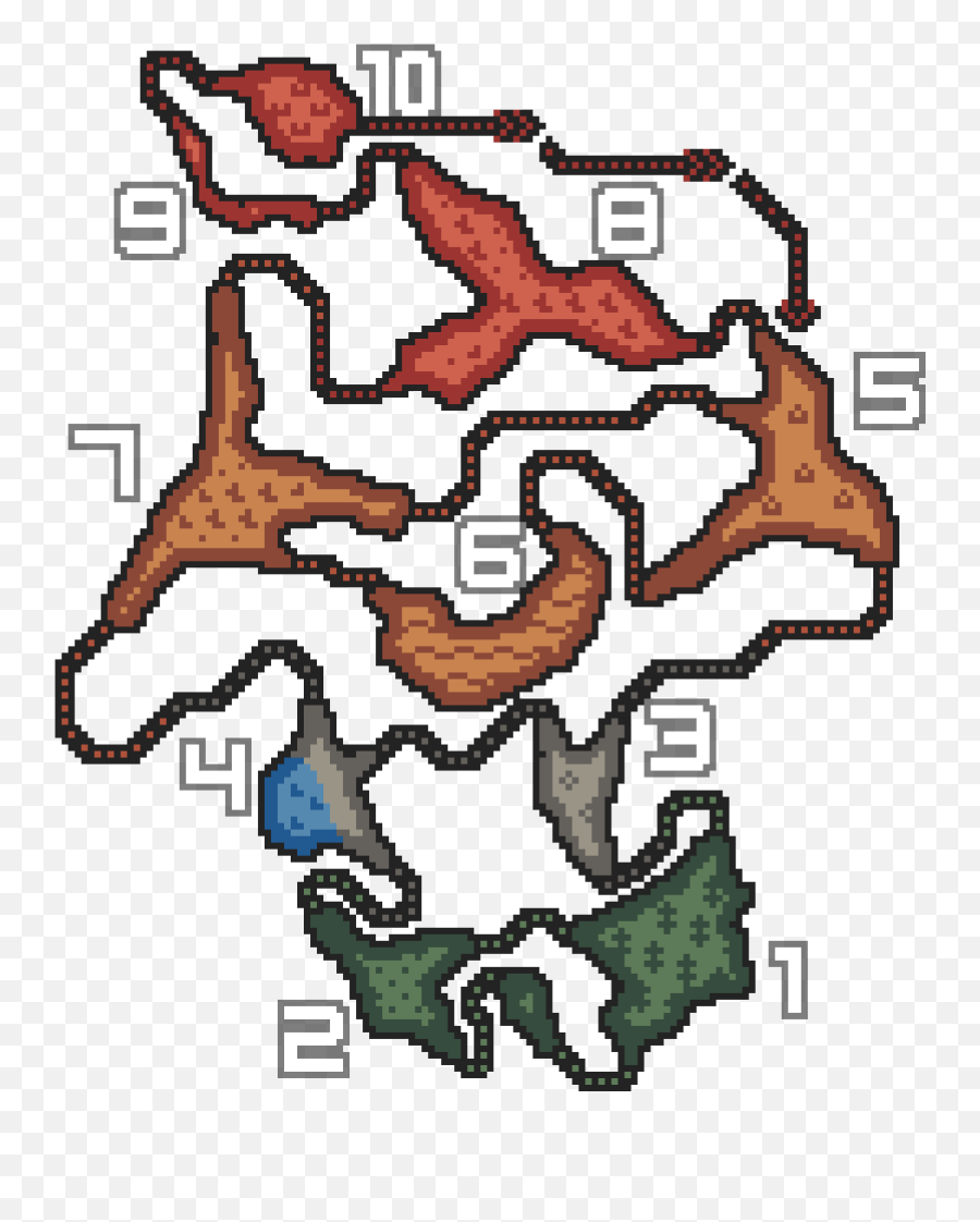 Volcano 3rd Monster Hunter Wiki Fandom - Monster Hunter 3rd Map Png,Volcano Icon