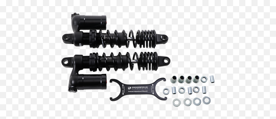 Progressive Suspension 13 Inch 970 Series Shocks For Harley - Davidson Xl U002704up Solid Png,Icon Motorcycle Shocks