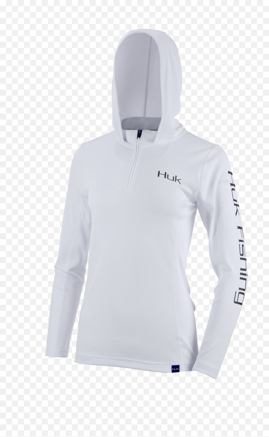 Huk Ladies Icon X White - Small Long Sleeve Hooded Shirt For Long Sleeve Png,Hood Icon