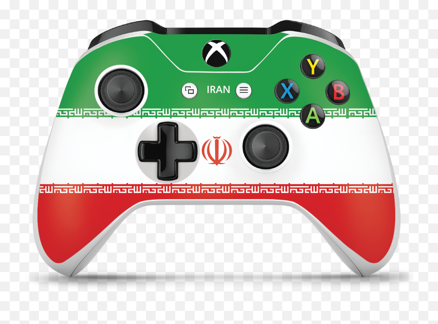 Authentic Officially Licensed Xbox One Iran Flag Controller Skin - Xbox One Controller Mexico Png,Xbox One X Png