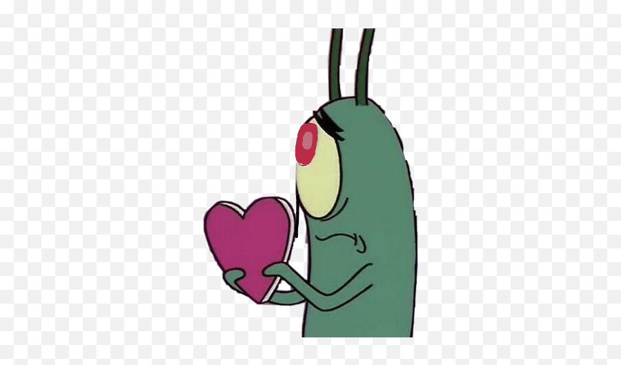 Report Abuse - Plankton Holding A Heart Png,Plankton Png