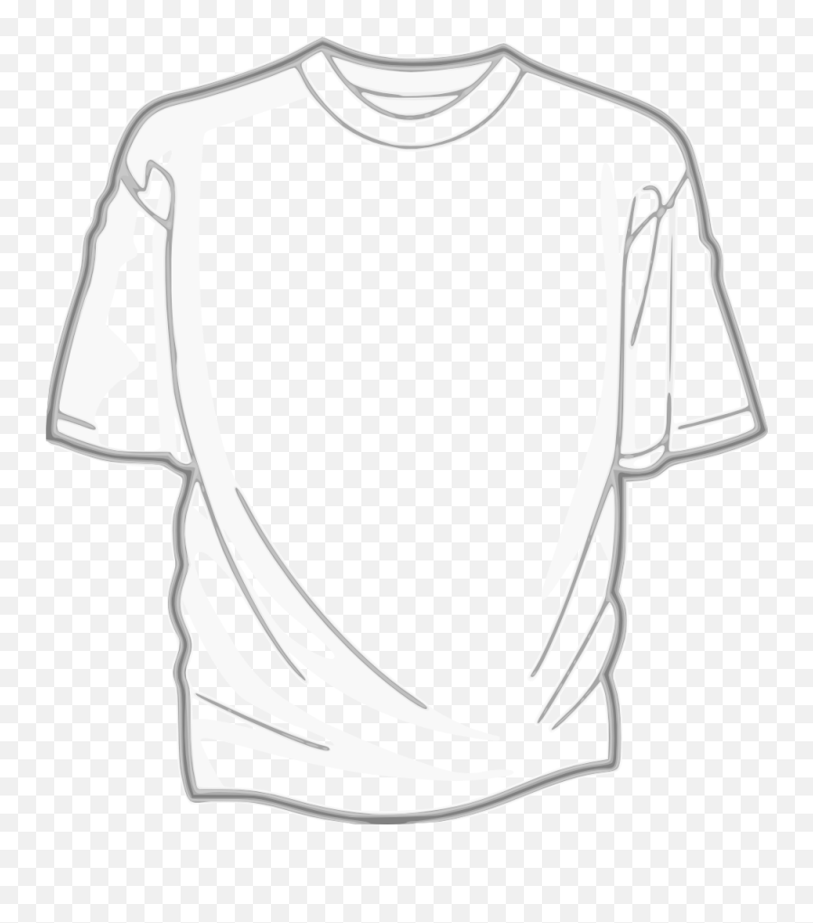 T - Silhouette T Shirt Clip Art Png,T Shirt Transparent