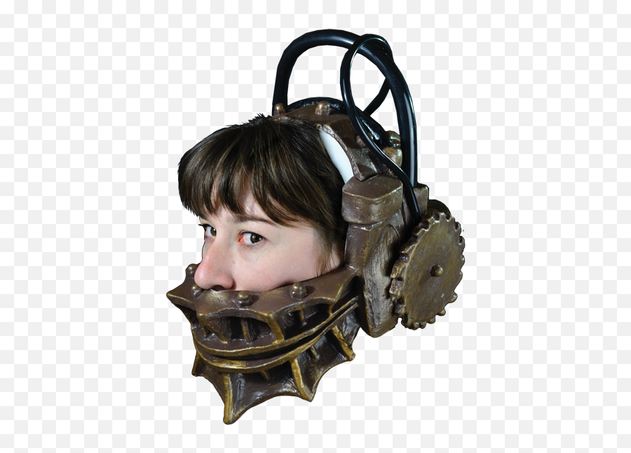 Saw Reverse Bear Trap Halloween Mask - Saw Latex Maske Reverse Bear Trap Png,Bear Trap Png