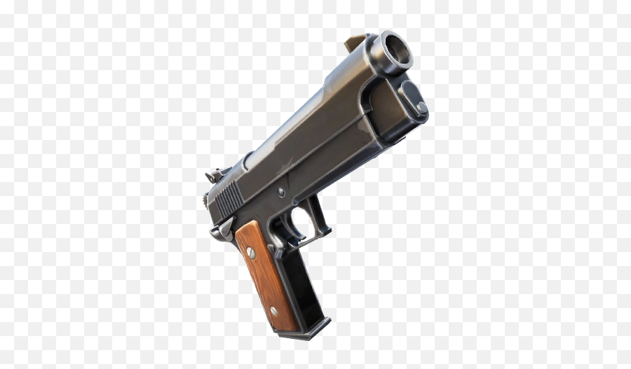 Pistol - Common Pistol Fortnite Png,Hand Holding Gun Transparent