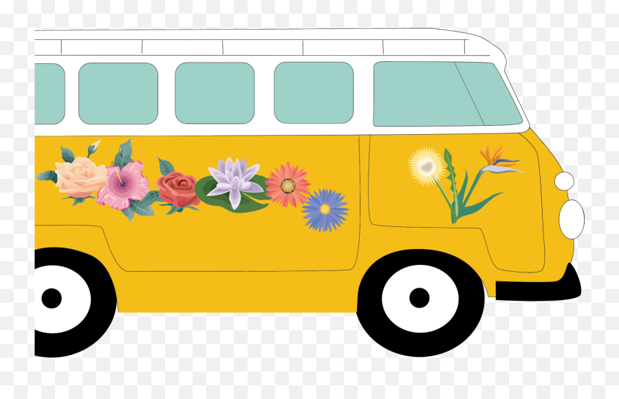 Cropped - Vw Van Clip Art Png,Camper Png