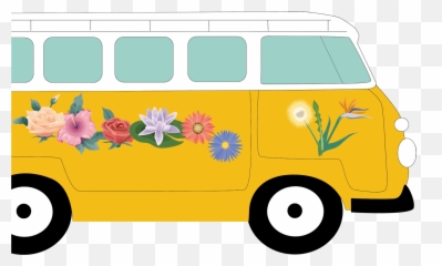 Cropped - Vw Van Clip Art Png,Camper Png