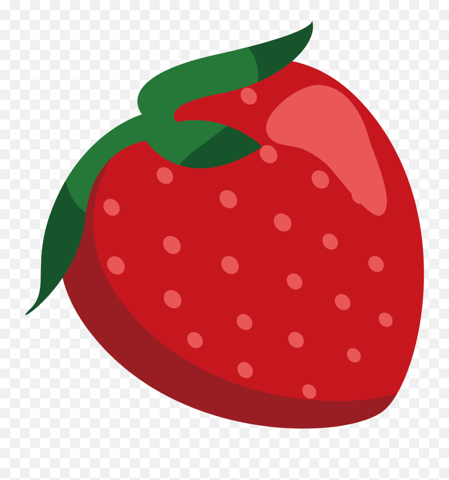 Strawberries Clipart Strawbery - Cartoon Strawberry Png,Strawberry Clipart Png